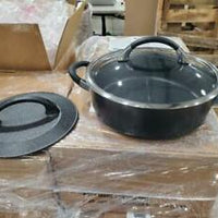 Circulon Hard Anodized 4-qt Covered Sautuese Black