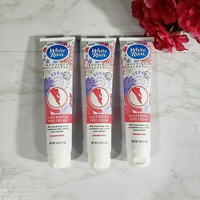 White Rain Daily Foot& Heel Cream Net Wt 4 Oz(113g)