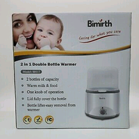 Bimirth 2 in 1 Double Baby Bottle Warmer