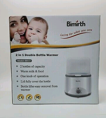 Bimirth 2 in 1 Double Baby Bottle Warmer