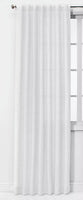 95x54" Light Filtering Linen Window Curtain Panel White - Threshold