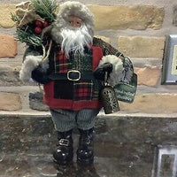 Santa’s Workshop Handcrafted Collectibles Santa Claus 11” figurine Pre-Owned