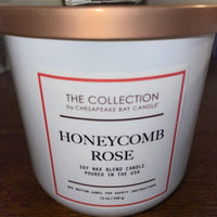 12oz Honeycomb Rose Candle - The Collection by Chesapeake Bay