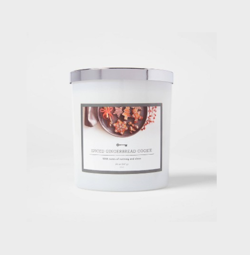 20oz Core 3-Wick Jar Candle Spiced Gingerbread Cookie - Threshold™