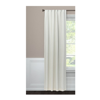 84"x50" Aruba Linen Blackout Curtain Panel Sour Cream - Threshold™