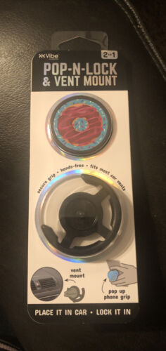 Vibe Pop-N-Lock & Vent Mount Car Phone Holder