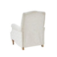 
              Cranberry Push Back Recliner Ivory
            