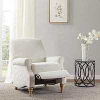 
              Cranberry Push Back Recliner Ivory
            