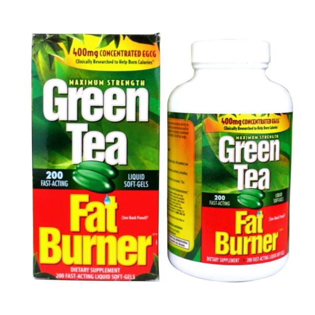 Green Tea Fat Burner, 200 Liquid Soft-Gels