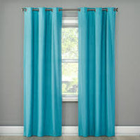 107cm x 213cm Windsor Blackout Curtain Panel Teal - Eclipse One Panel
