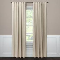 
              127cm 241cm Aruba Linen Blackout Curtain Panel Brown Linen (Two Panel)
            