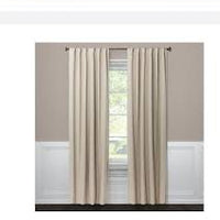 127cm 241cm Aruba Linen Blackout Curtain Panel Brown Linen (Two Panel)