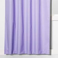 107cm x 160cm Braxton Blackout Window Curtain Panel Lilac - Eclipse Two Panel