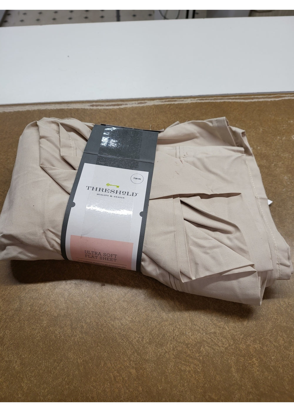 Twin 300 Thread Count Ultra Soft Sheet Set True Khaki - Threshold™