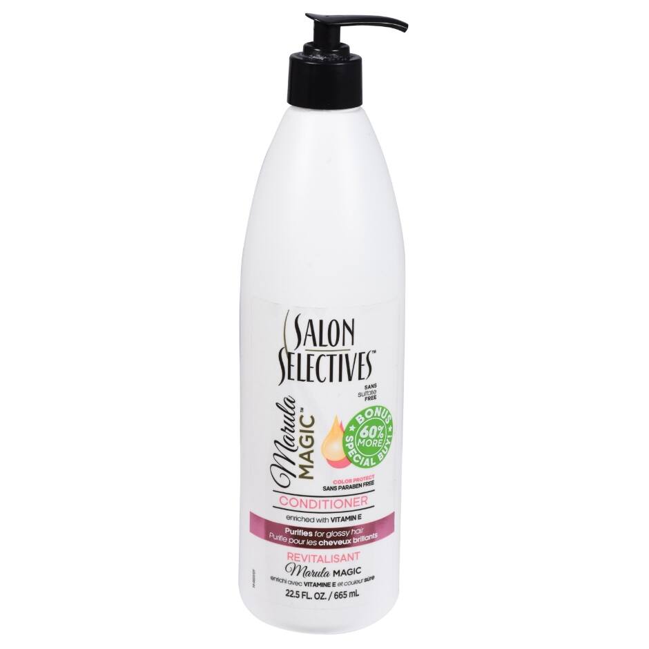 Salon Selectives Marula Magic Conditioner, 22.5 oz. Bonus Bottles