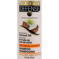 Daily Defense Coconut Oil Moisturizing Shampoo, 16 Oz (473 mL)
