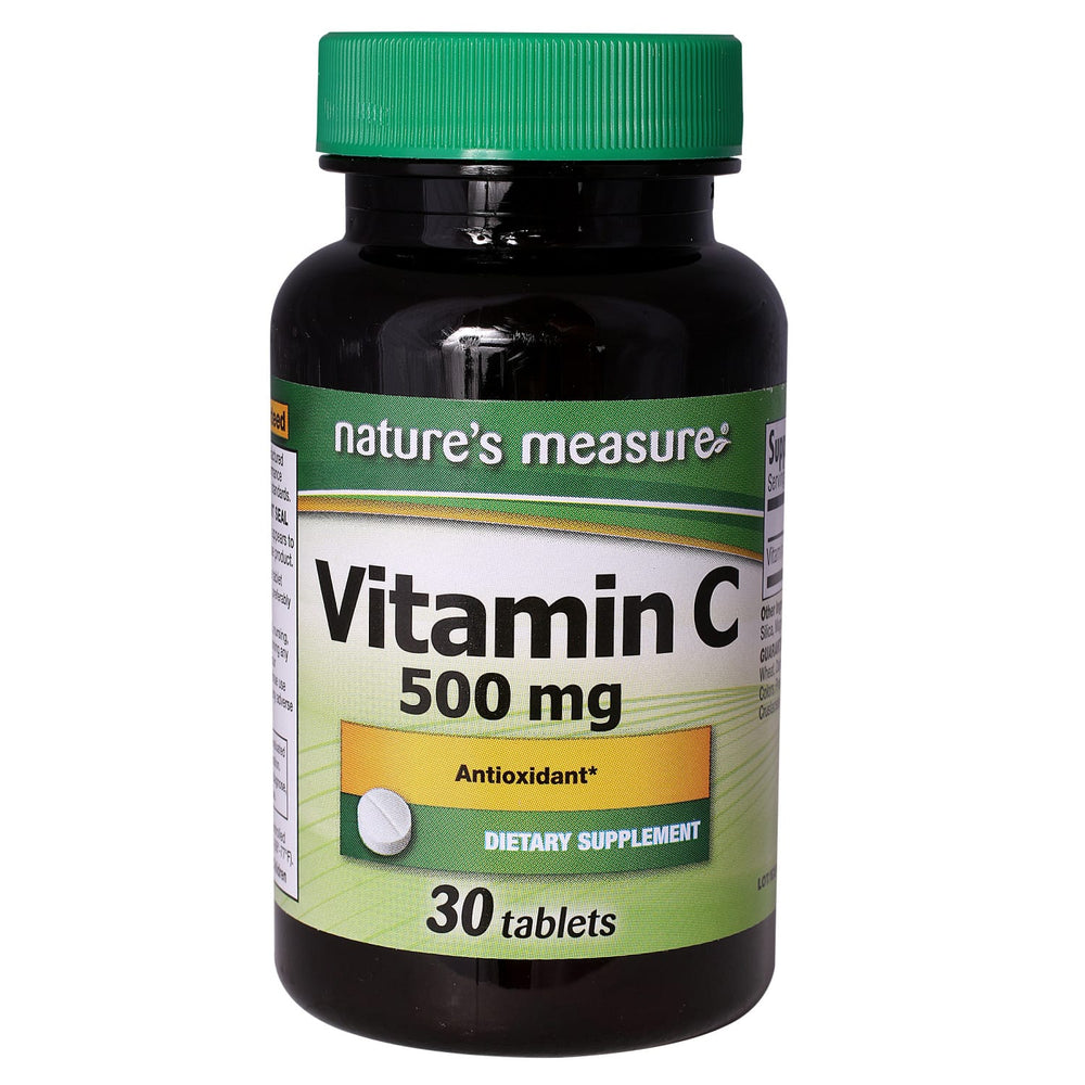 Nature's Measure Vitamin C Tablets, 30-ct. Bottles