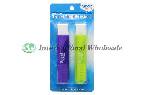 Brosse à dent de voyage    /  Smart Sense Travel Toothbrsh -2Pk