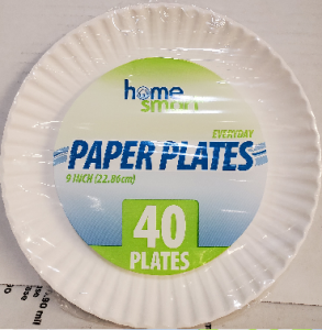 Assiettes Papiers Jetables   / Paper Plate Home Smart9